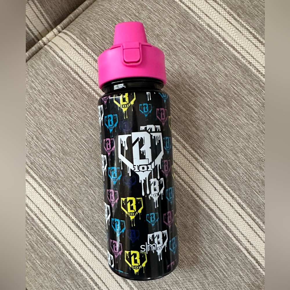 Baseball Lifestyle 101 water bottle